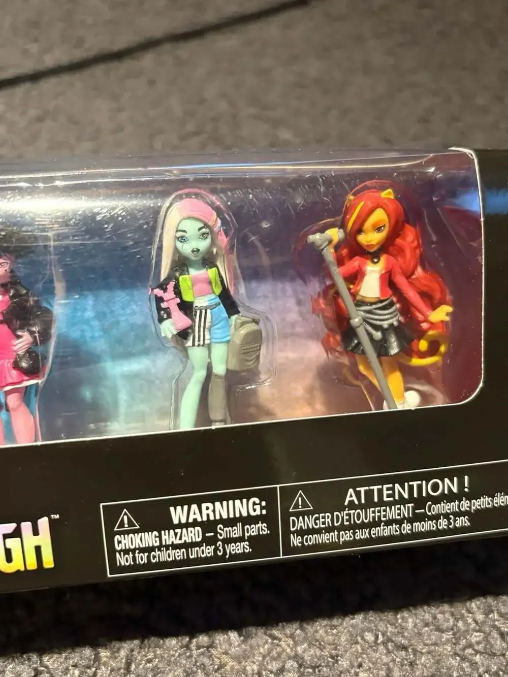 Monster High 4 pack dolls /